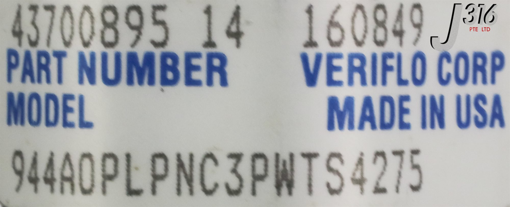 ＹＵＵＵ 14352 VERIFLO 3-VLV MANF W/GAS LINE WELDMENT 0050-36242